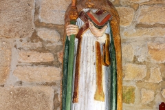 Chapelle St Gwénolé statue St Gwénolé